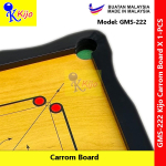 Kijo GMS-222 Premier A Standard Size Carrom Board Classic Wood #Kijo #GMS-222 #CarromBoard